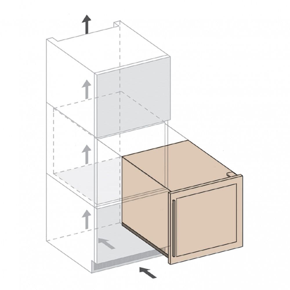 Шкаф винный Dunavox DAB-36.80DW