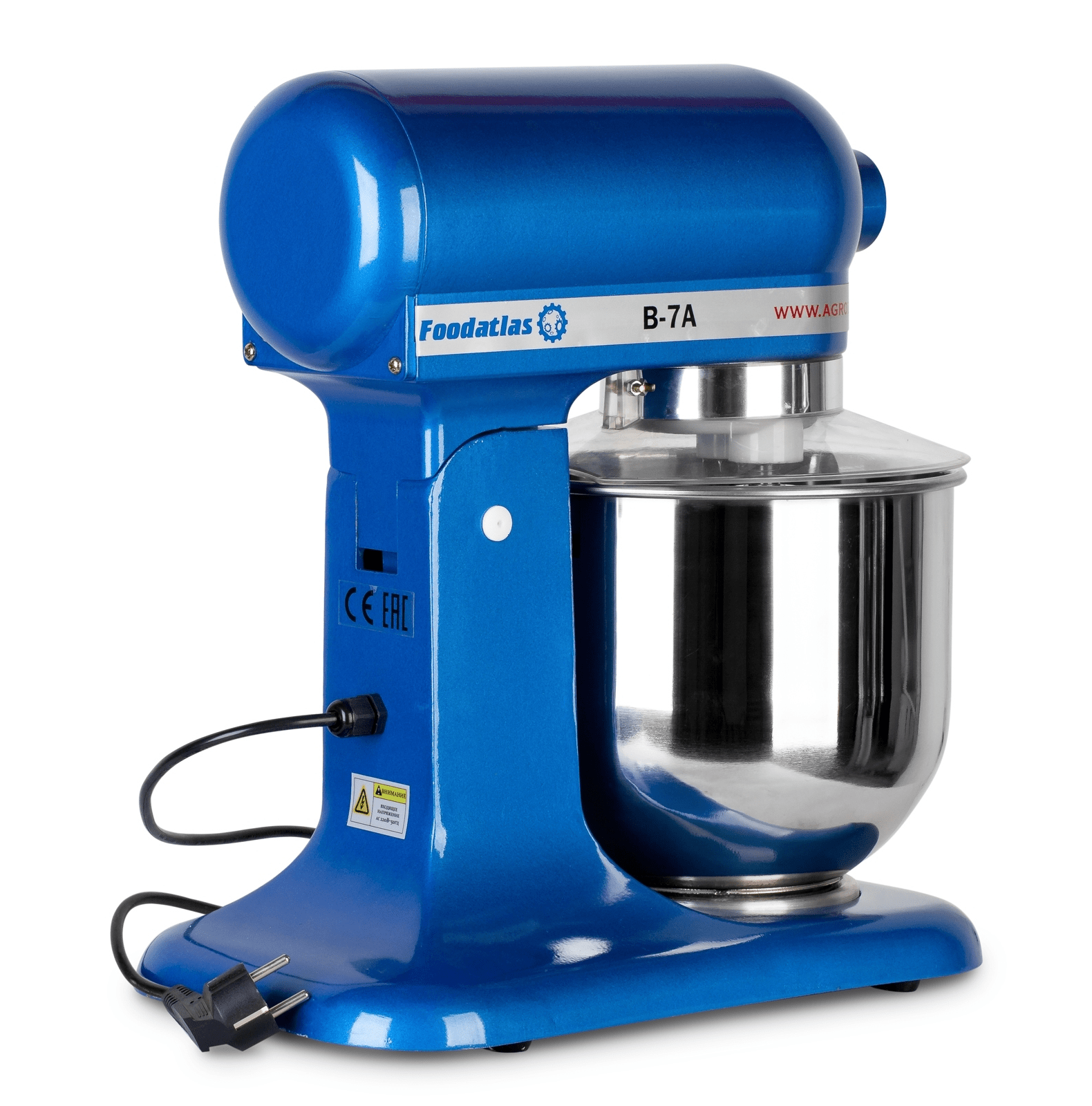 Миксер планетарный Foodatlas B-7A Eco, синий