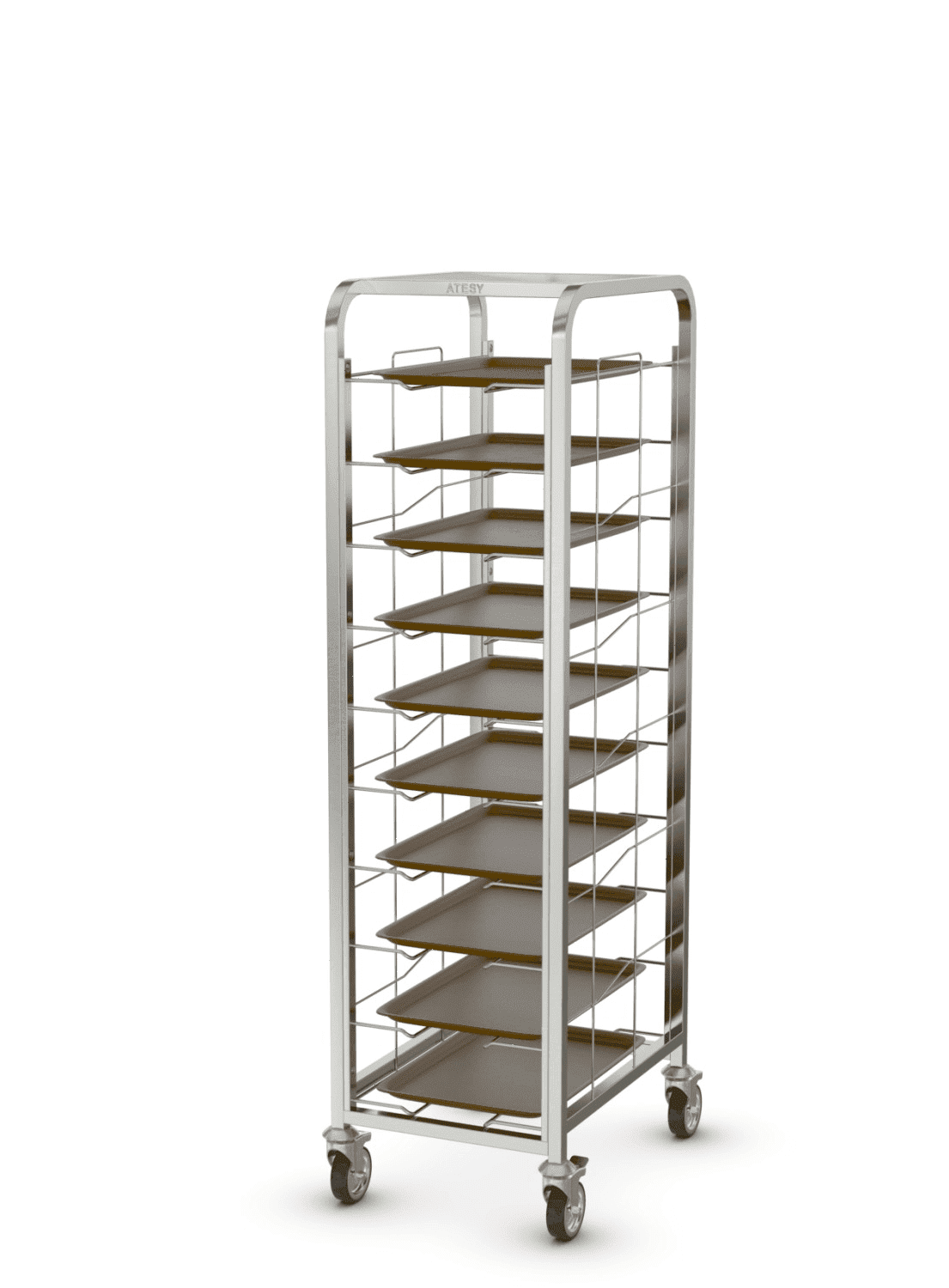 Тележка-шпилька Atesy КШП-Л-1.10-350.600-02 сварная