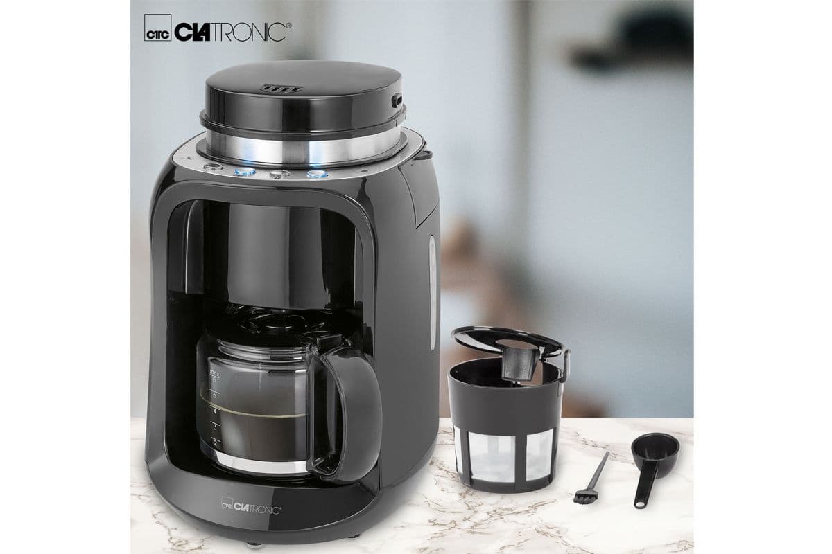 Кофеварка Clatronic KA 3701 schwarz-inox