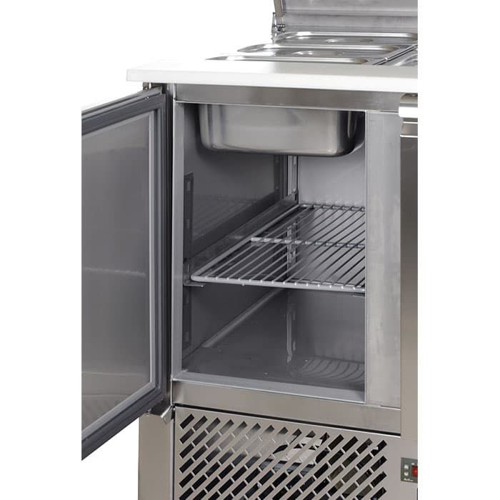 Стол холодильный (саладетта) Tecnodom SLV02EKO