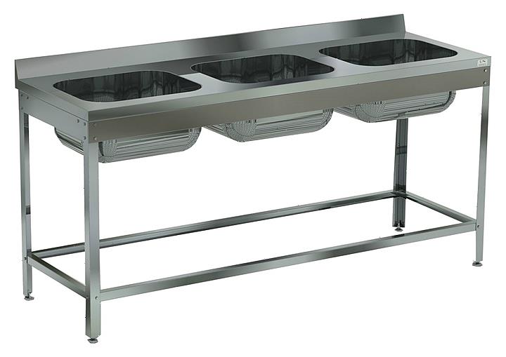 Ванна моечная Кобор ВМЦ/3-210/70