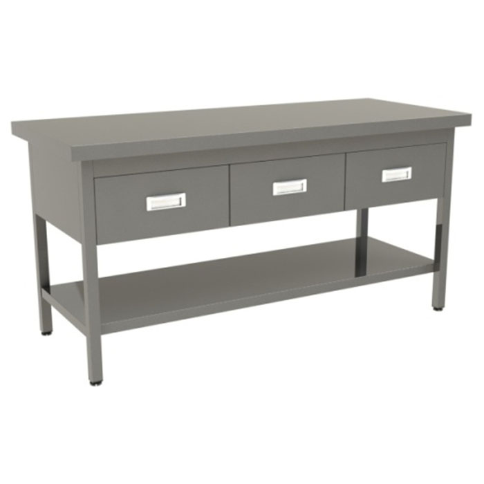 Стол производственный с выдвижными ящиками Restoinox СПЯ-17/6-П