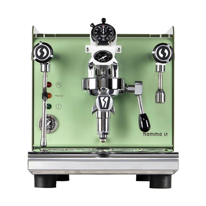 Кофемашина рожковая Fiamma NAU Classica Green 1Gr полуавтомат (2.0.014.0001)