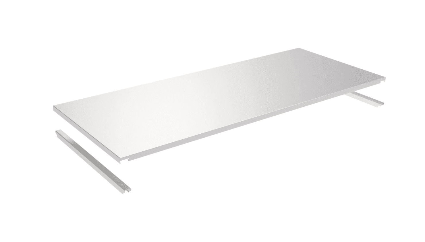 Полка для шкафа Atesy ШЗК-С-1300.600-02-К (с комплектом держателей)