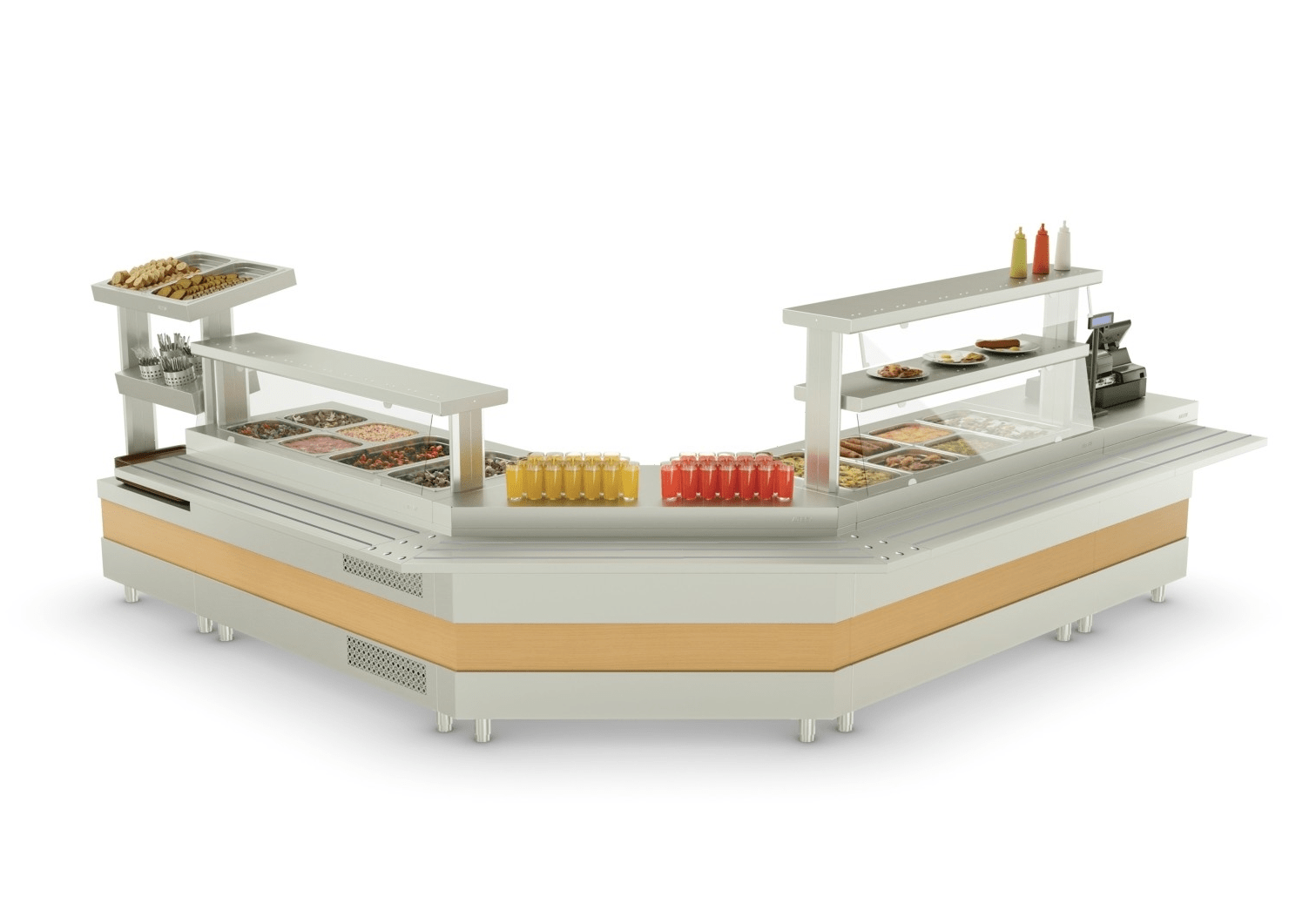 Мармит для вторых блюд Atesy Ривьера М2-1500-02-СО без полок