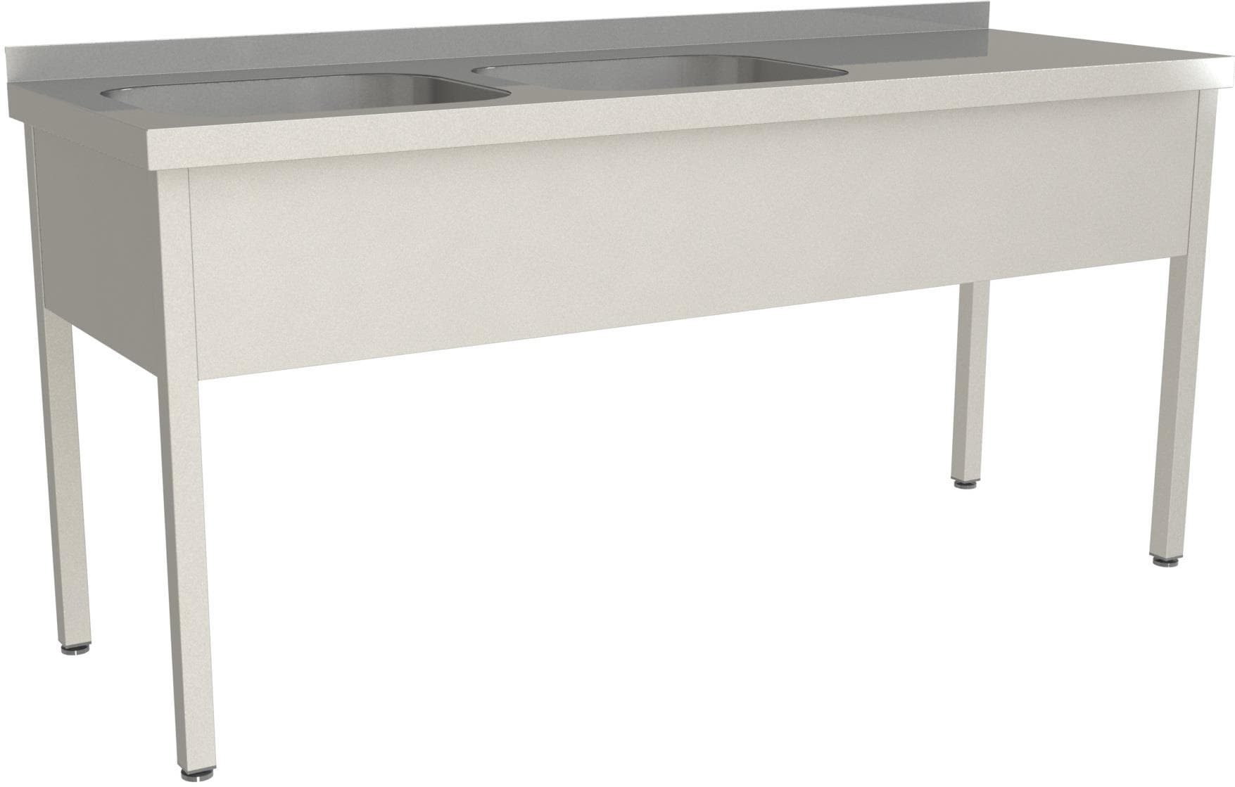 Ванна моечная цельнотянутая Restoinox ВМЦ-2/18/6-БЛ