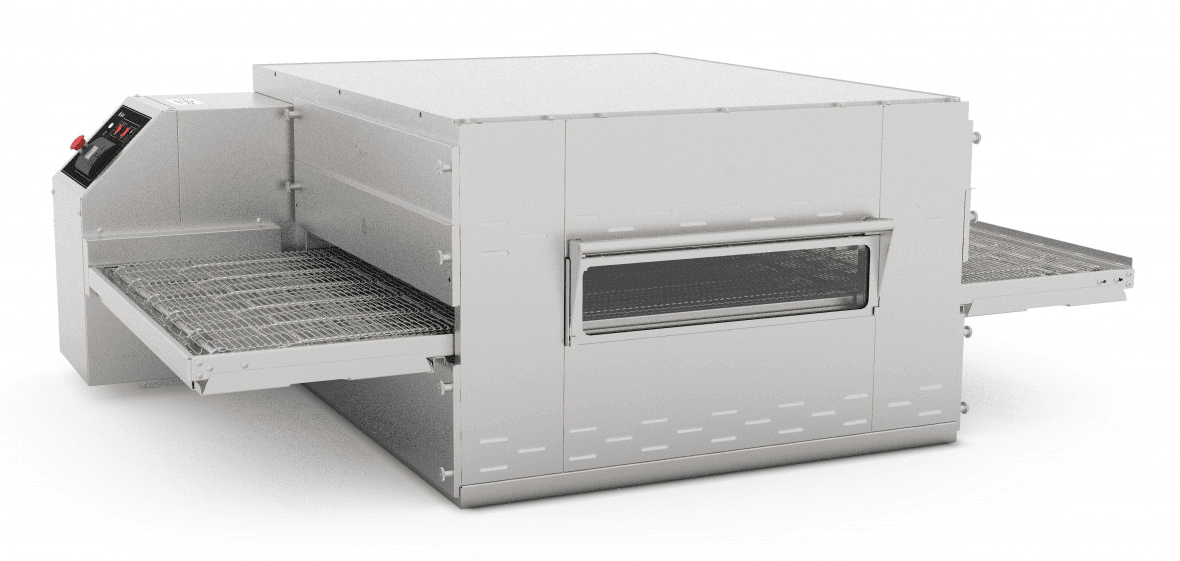 Конвейерная печь для пиццы Abat ПЭК-800 с дверцей (модуль для установки в 2 яруса) (21000001776) - у