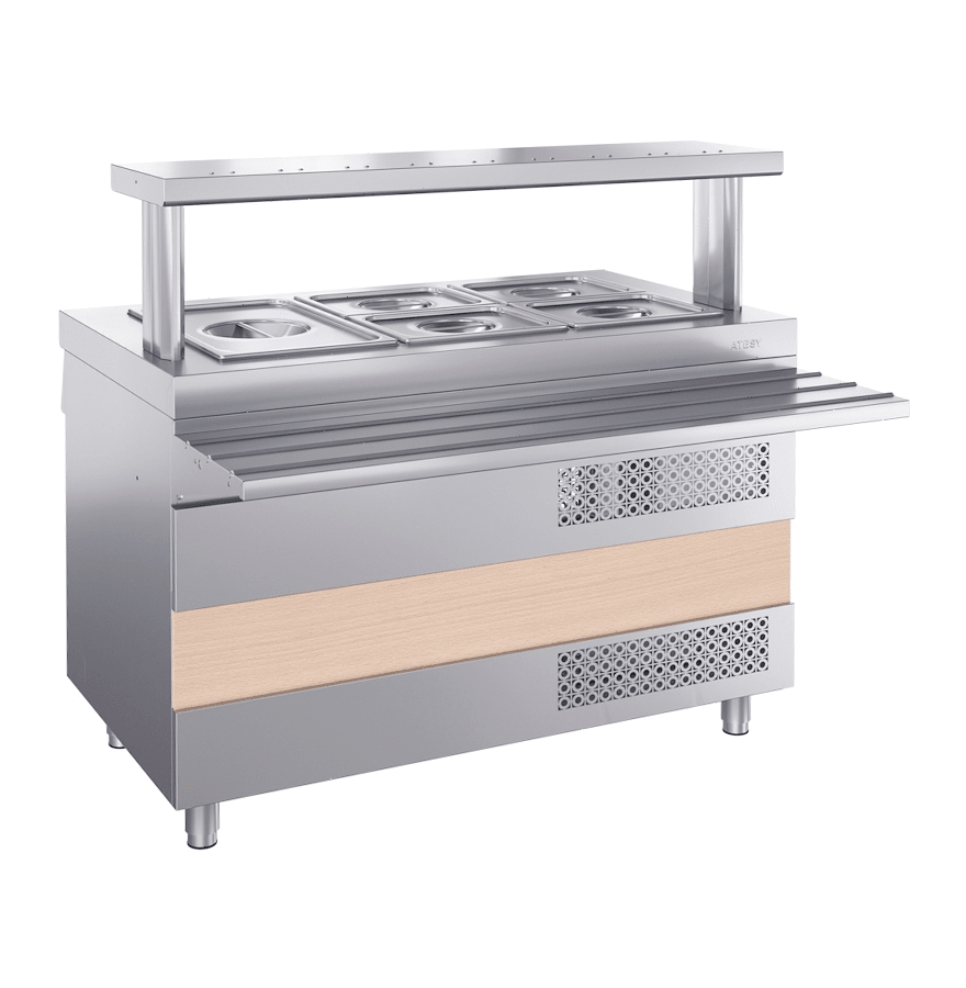 Стол охлаждаемый Atesy Ривьера ОС-1120-02-О без полок