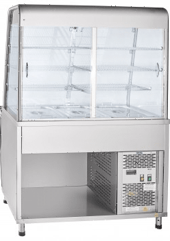 Прилавок для холодных закусок Abat ПВВ(Н)-70Т-С-НШ (21000001428)