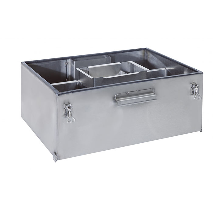 Жироуловитель RoboLabs GT-0.5-gk под котломойку, пиковый сброс 280л, нерж AISI 304