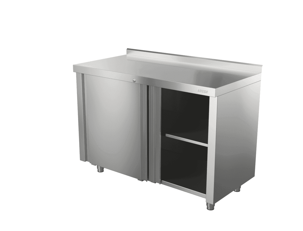 Стол-тумба с дверями Atesy СТ-С-1-1100.600-02-К (СТ-3/1100/600)
