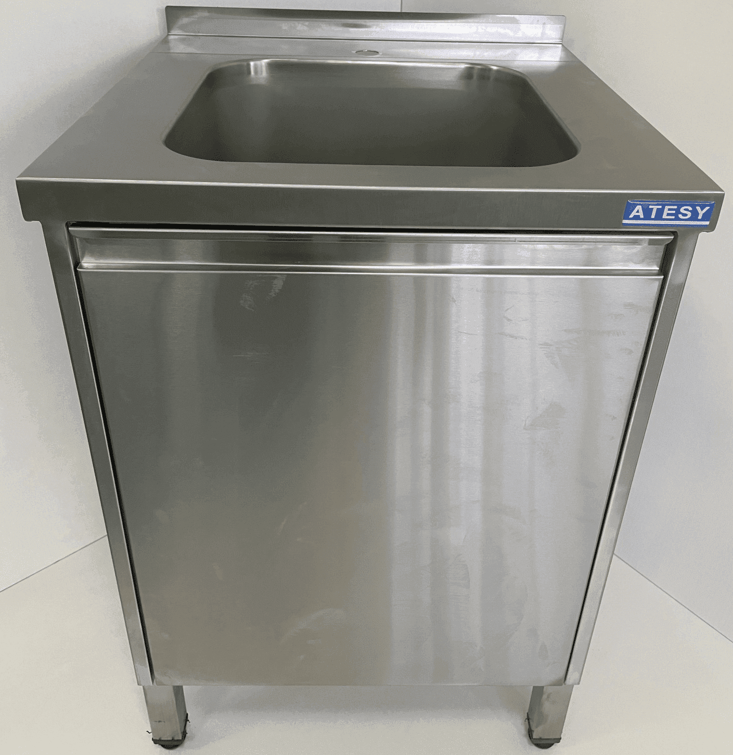 Стол с моечной ванной Atesy СТМ-С-1-Л-1000.600-Р-О
