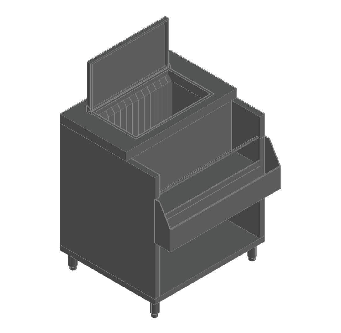 Барная станция Hicold НБМВЛ-7/6ККР