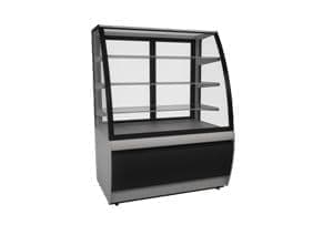 Витрина кондитерская Kayman K-ВК-1300 Люкс Серебро