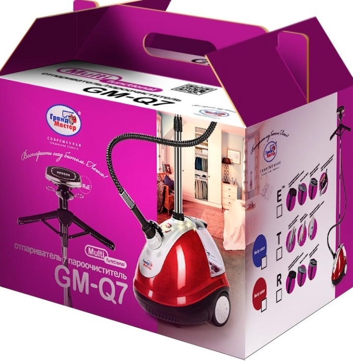 Отпариватель Grand Master GM-Q7 Multi-R Red