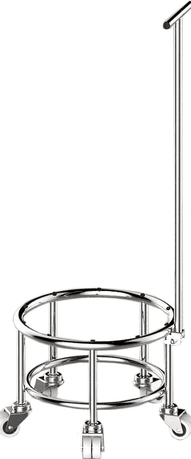 Подкатная тележка Abat ТМП-40 для дежи МПЛ‑40 (41000000086)