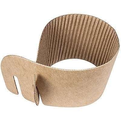 Гофроманжет для стаканов h55 мм 50 шт, крафт | 158527