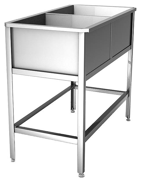 Ванна моечная Hessen ВМ 2/7 (нерж)