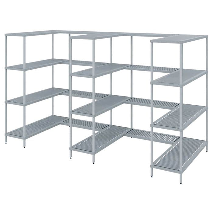 Стеллаж модульный Polair Load.Me Poly 21AL.3PP40.12, основной