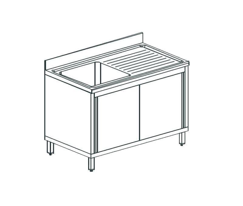 Ванна моечная Apach Chef Line LS146-54RWSD