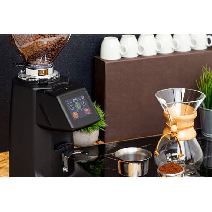 Кофемолка Quamar M80 Touch Plus (M80TP-2A0927) черная матовая