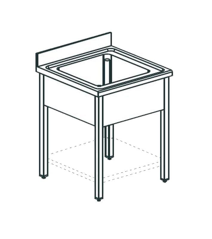 Ванна моечная Apach Chef Line LS66-44SH