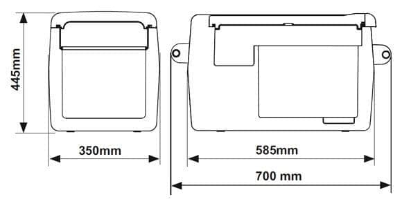 Автохолодильник Indel B TB41