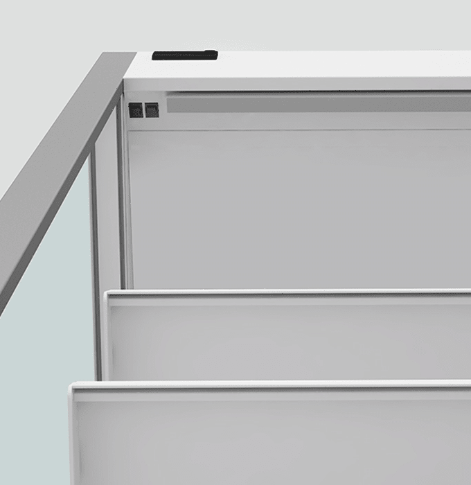 Горка холодильная Brandford VENTO L PLUG-IN