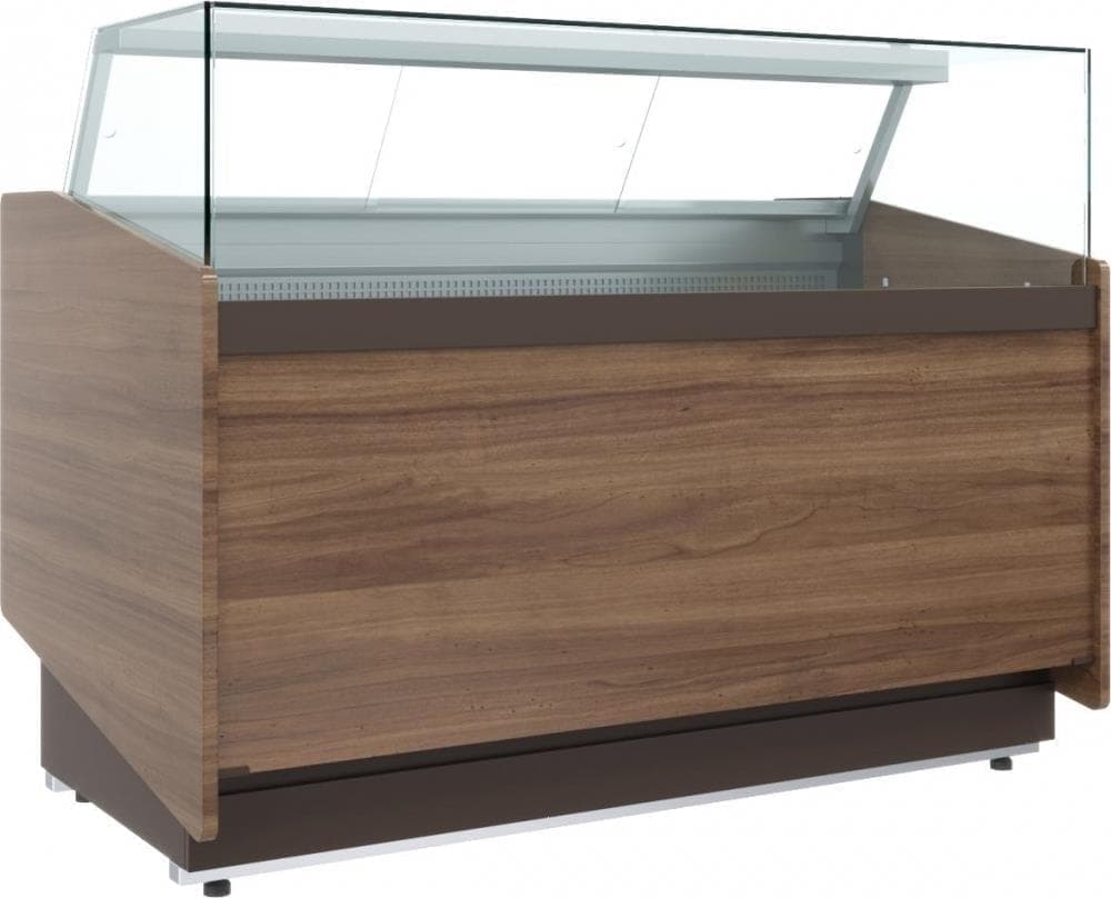 Витрина кондитерская Carboma KC82 SM 1,2-1 Тёмный дуб 1008