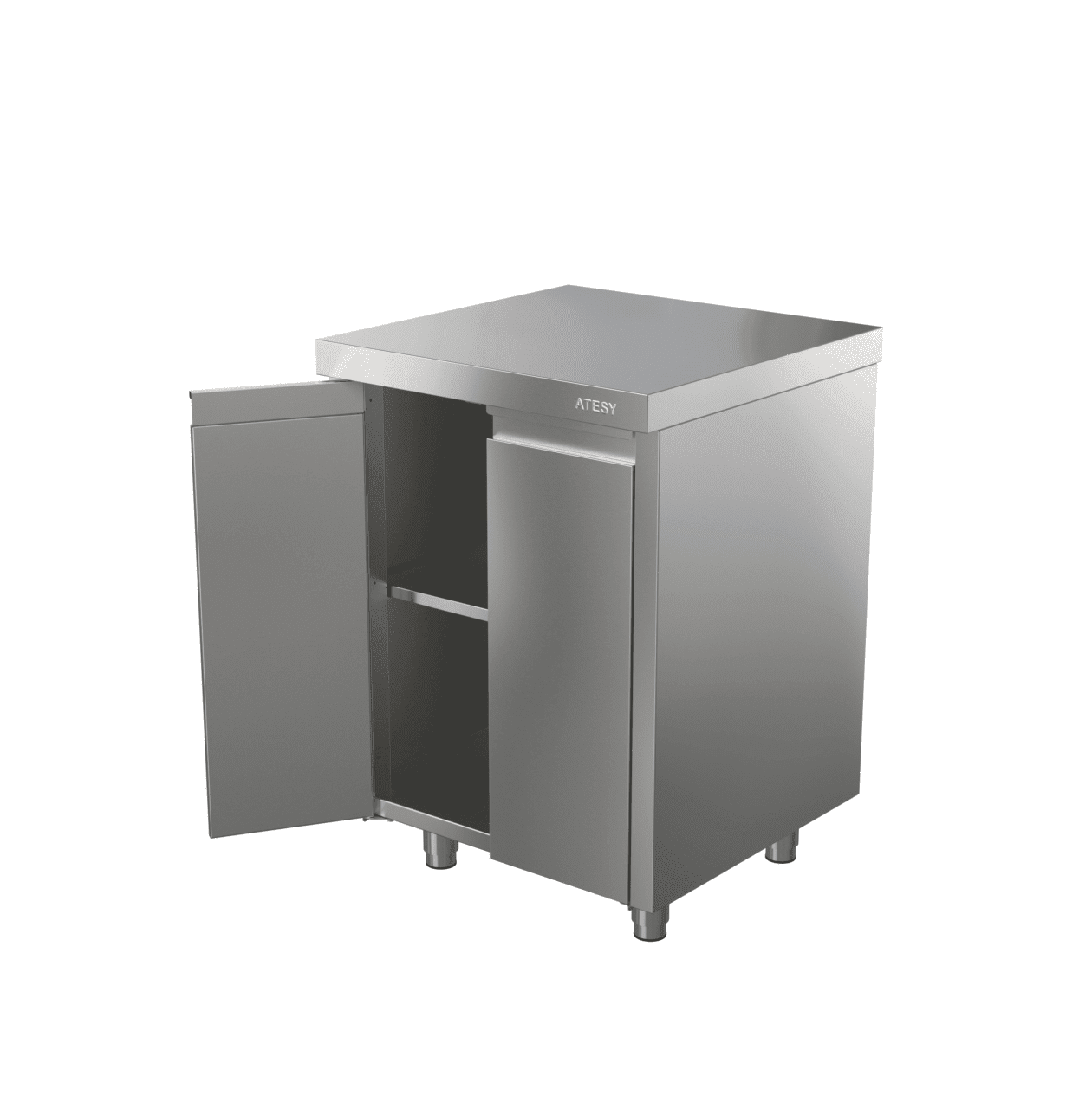 Стол-тумба с дверями Atesy СТ-С-600.600-02-Р (СТ-2/600/600)