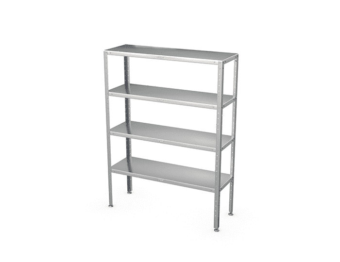 Стеллаж кухонный Atesy СТК-С-1000.400.1800-02-Н (СТКН-1000/400/1800)