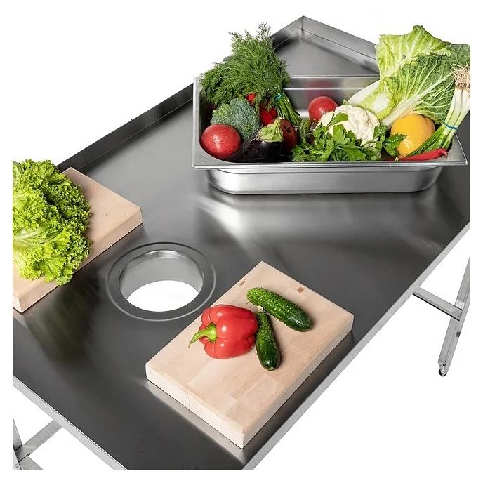 Стол для сбора пищевых отходов Кобор СРОБ-120/60/430 Л/П