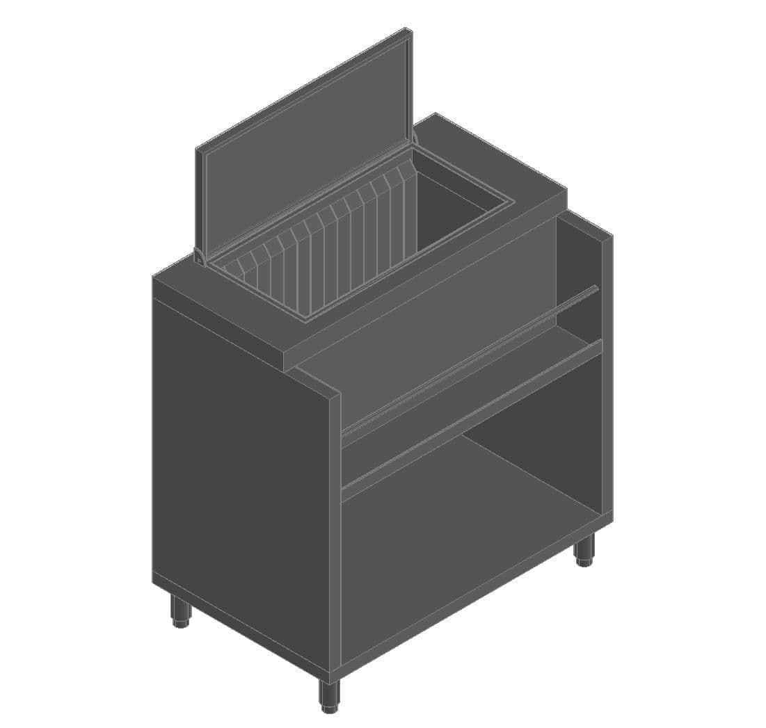 Барная станция Hicold НБМВЛ-8/5КР