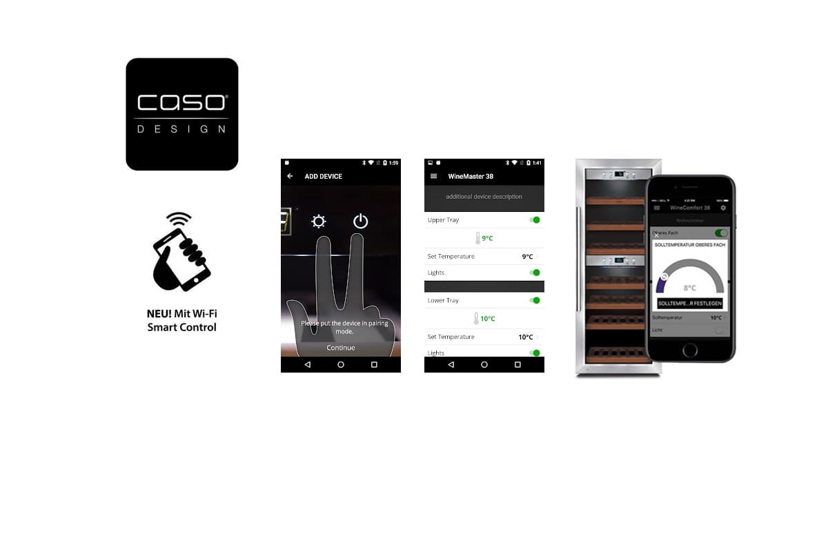 Шкаф винный CASO WineChef Pro 126