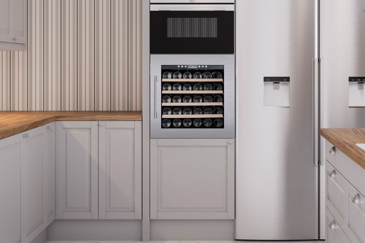 Шкаф винный Temptech OBI 60 SS