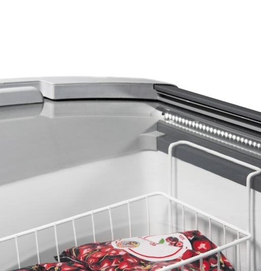 Ларь морозильный Frostor GELLAR FG 700 E красный