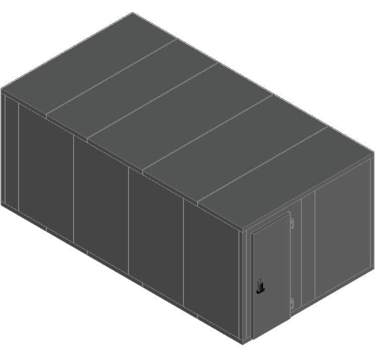 Камера холодильная Polair КХН-28,09 (2860х5260х2200) 80 мм