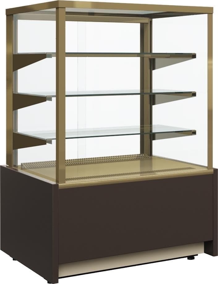 Витрина кондитерская Carboma KC70 VM 1,3-1 (ВХСв-1,3д Cube) 0102-0109