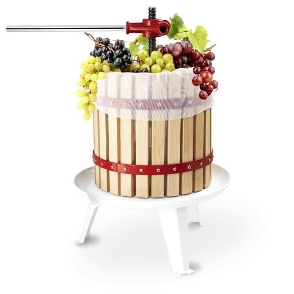 Пресс деревянный для фруктов с домкратом 30 л