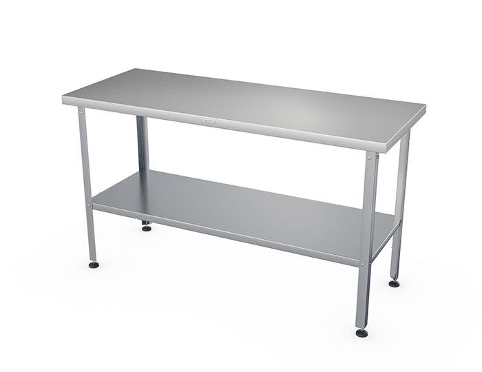 Стол разделочный Atesy СР-С-700.700-02-ПСОц (СР-2/700/700-Сп)