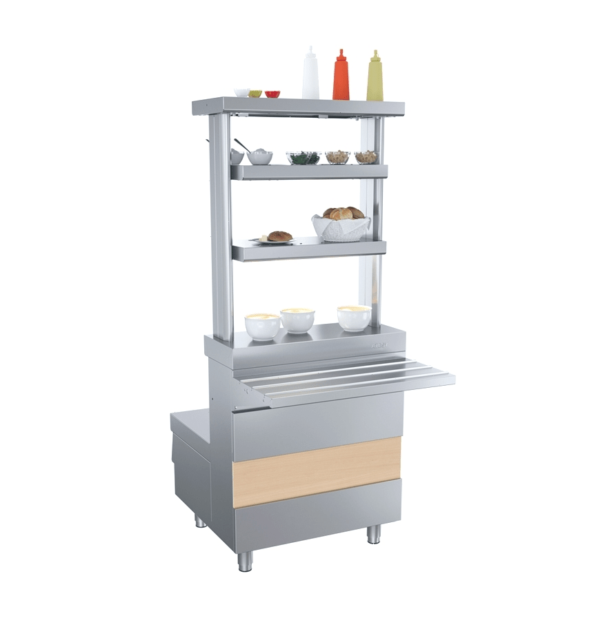 Мармит для первых блюд Atesy Ривьера М1-1.700-02-О без полок