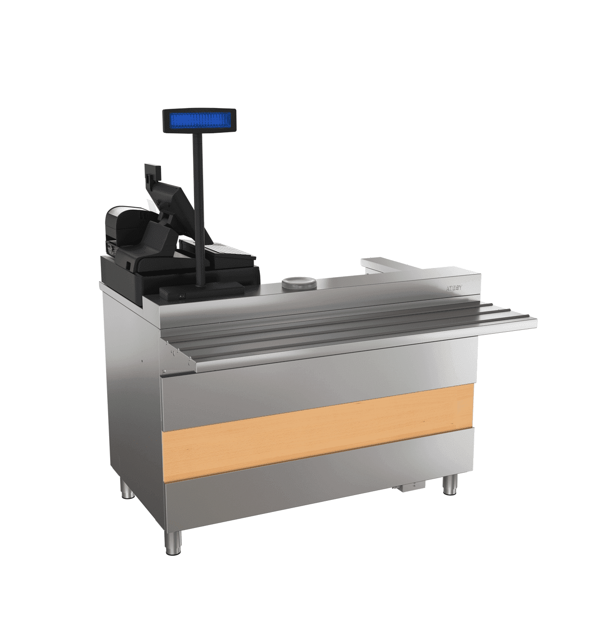 Прилавок кассовый Atesy Ривьера КСП-1120-02