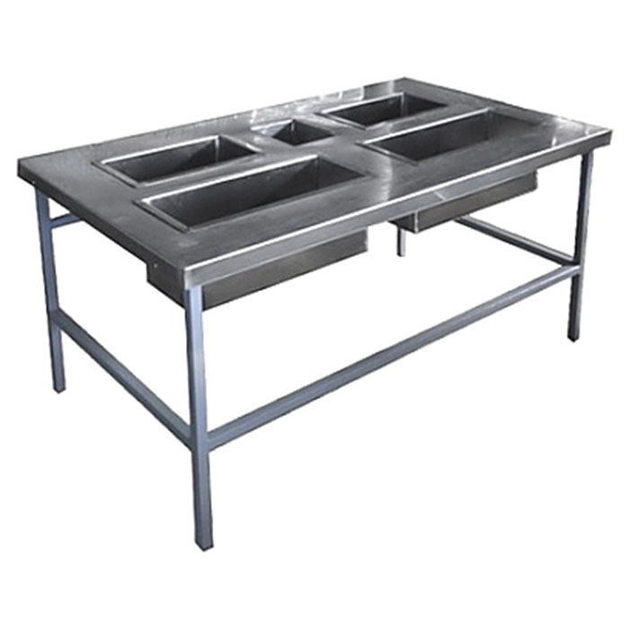 Стол для доочистки картофеля ПищТех СРОд-1350х800х700