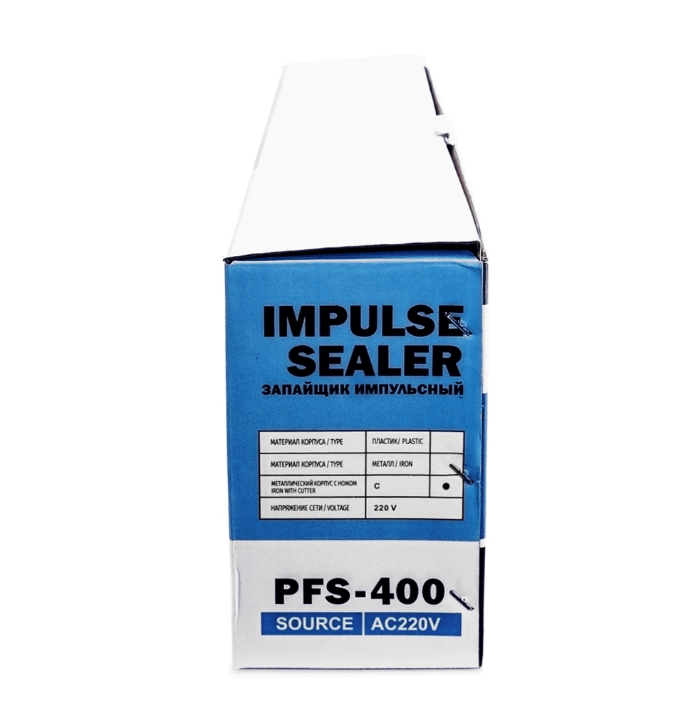 Запайщик импульсный White Penguin PFS-400C, корпус металл с ножом