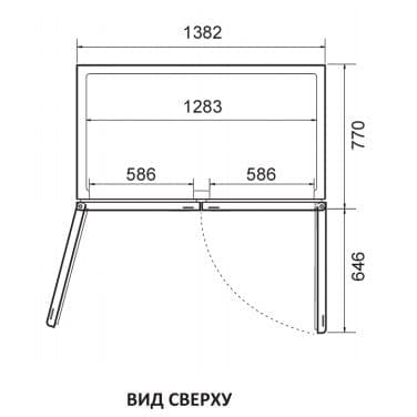 Шкаф холодильный Turbo Air FD1250-R-G2