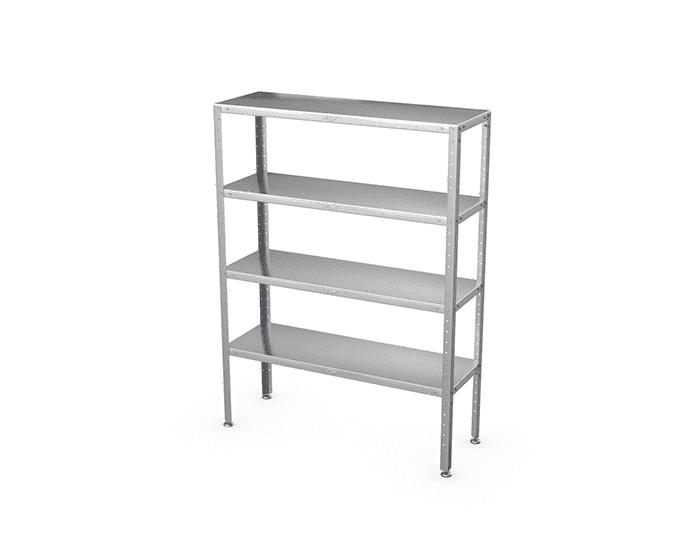 Стеллаж кухонный Atesy СТК-С-600.400.1600-02-Н (СТКН-600/400)