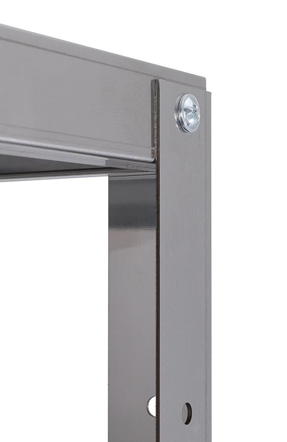 Стеллаж кухонный Luxstahl СР-1800х1700х500/4 нерж