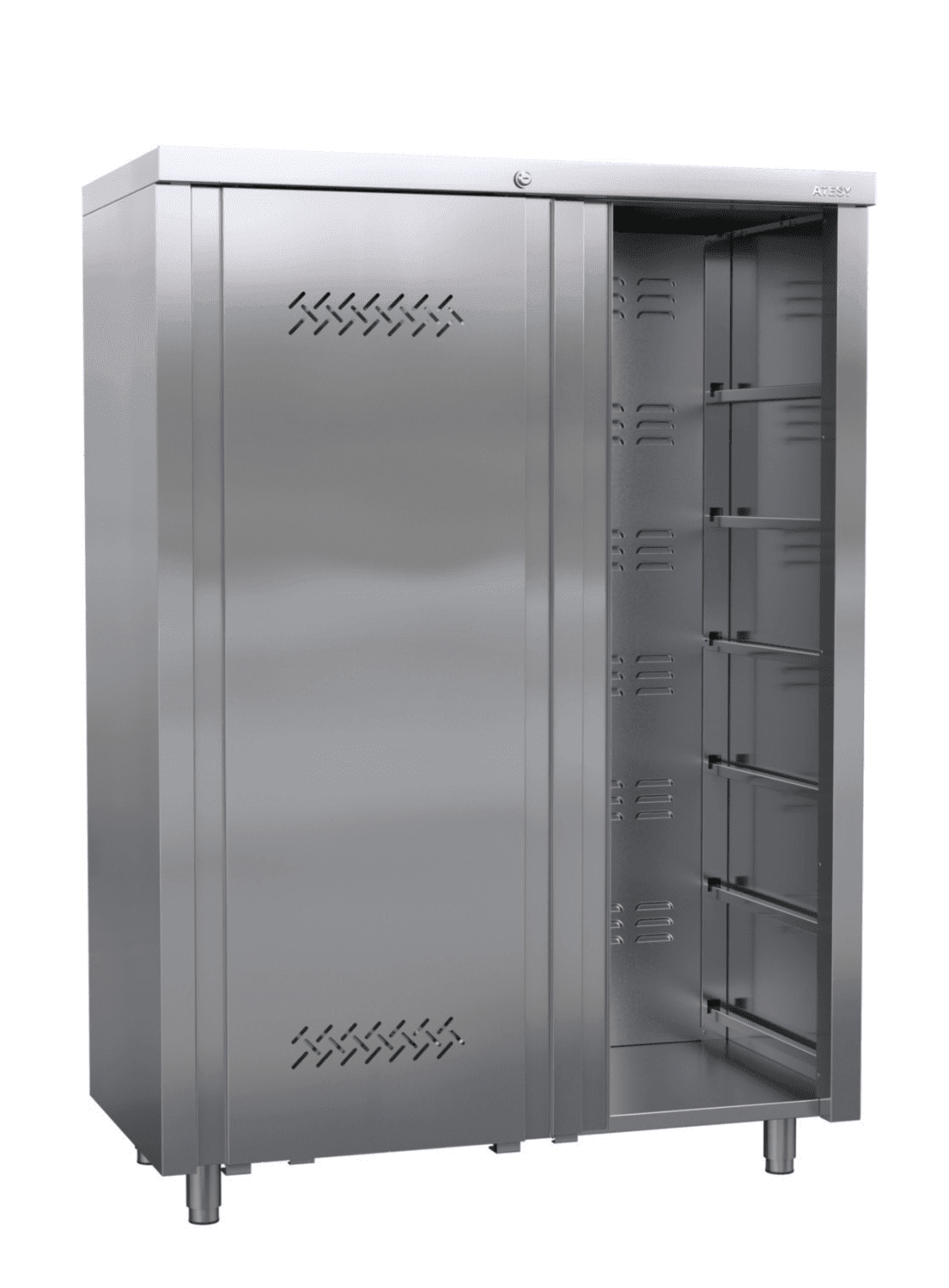 Шкаф кухонный для хлеба Atesy ШЗХ-С-900.600-02-К (без полок)