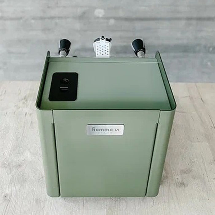 Кофемашина рожковая Fiamma NAU Classica Green 1Gr полуавтомат (2.0.014.0001)